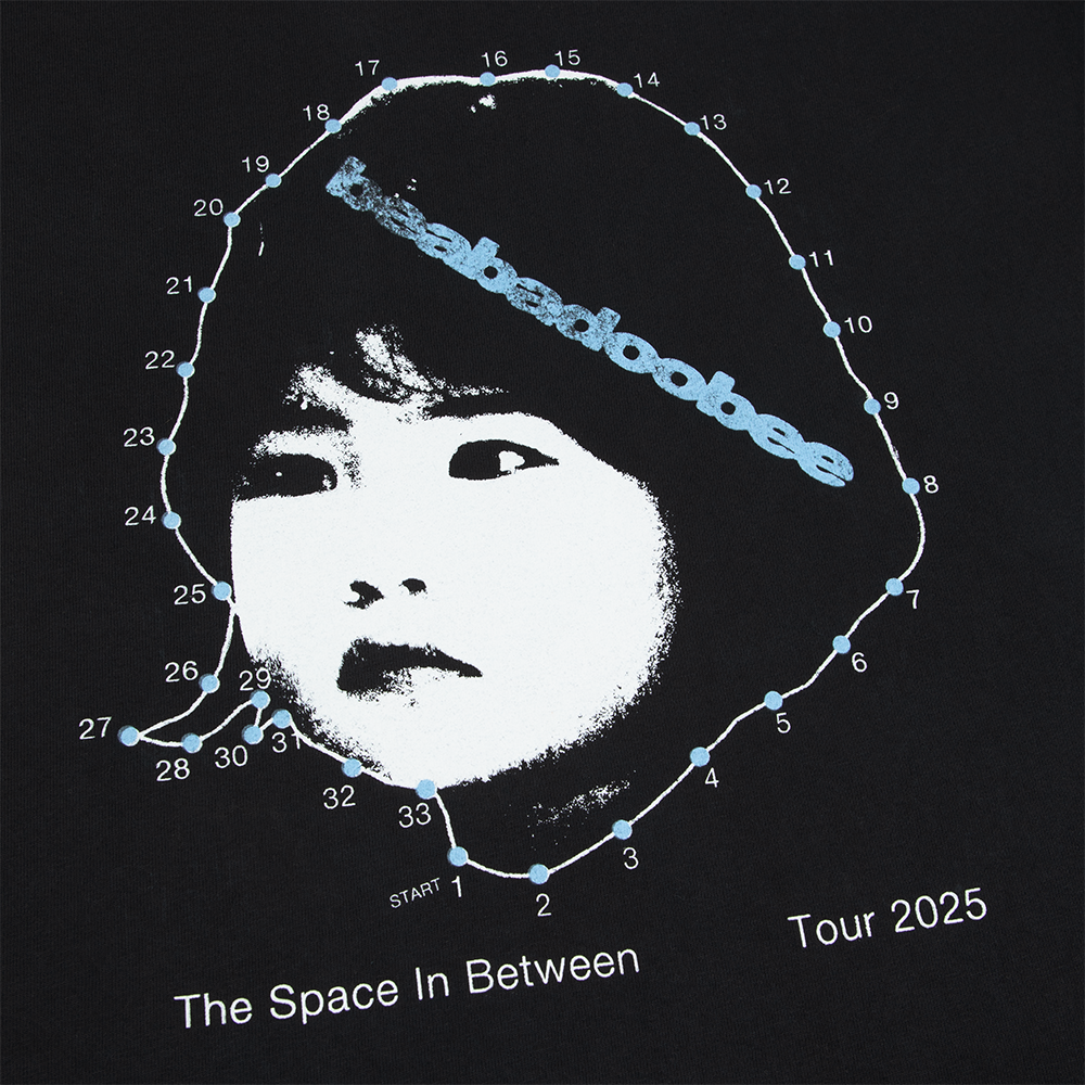 Washed Tour Tee front detail