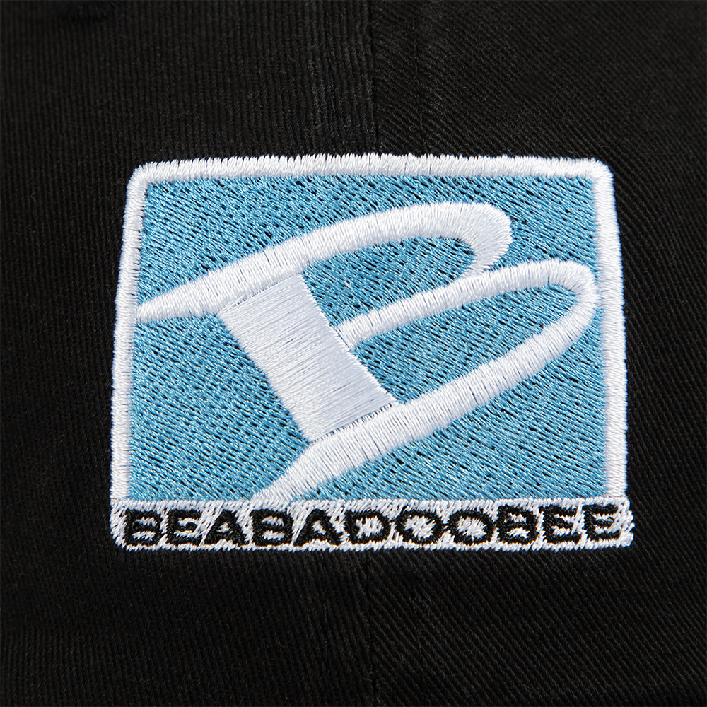 B Logo Hat detail
