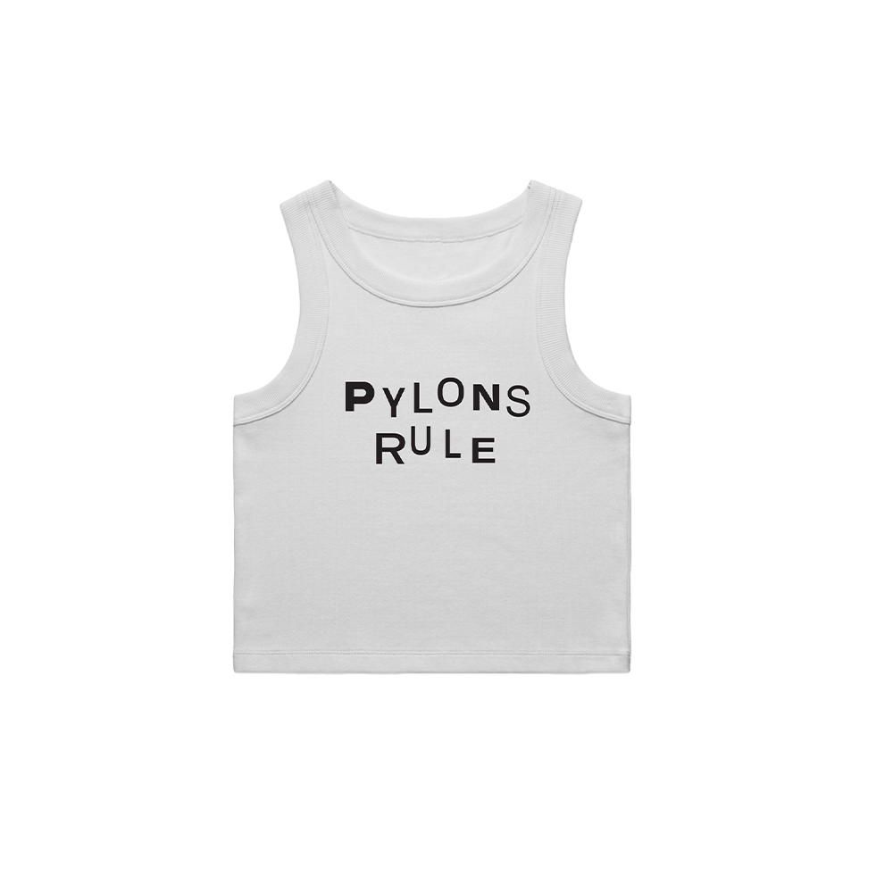 Pylons Rule Tank front