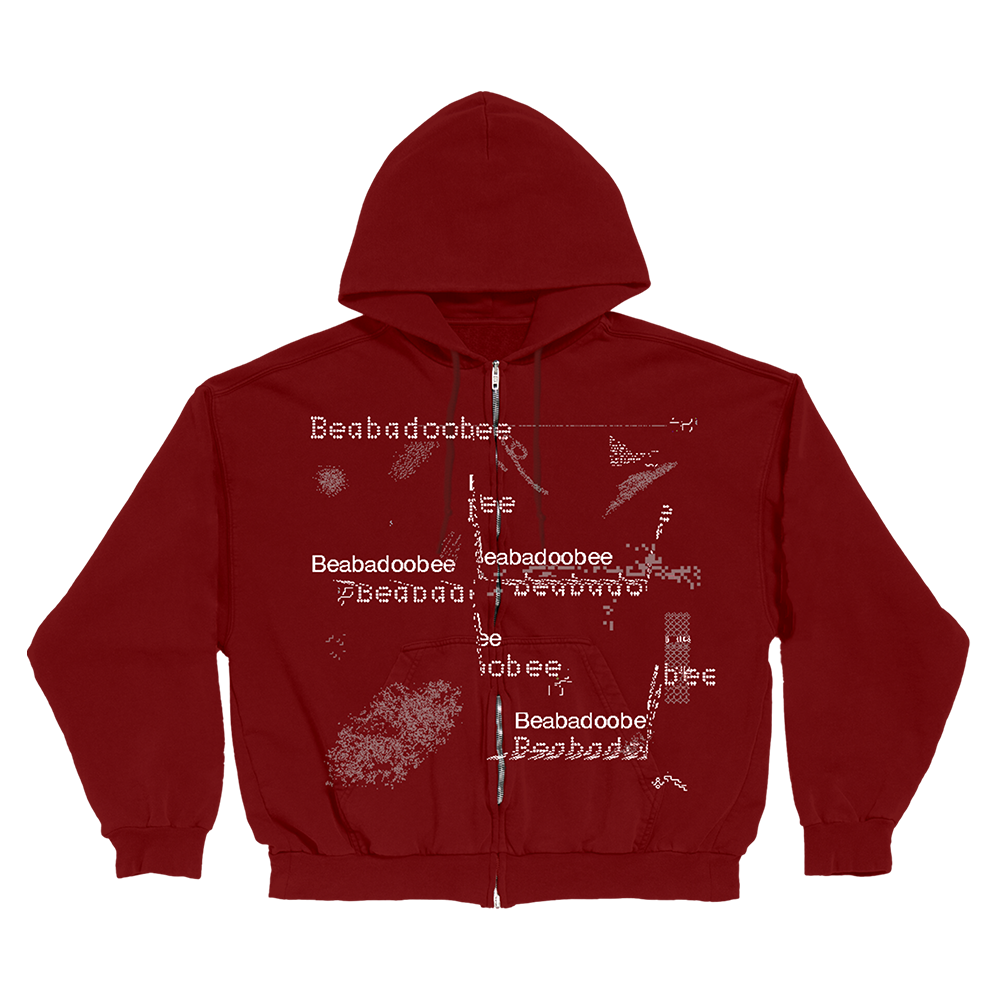 Beabadoobee Red Zip Hoodie