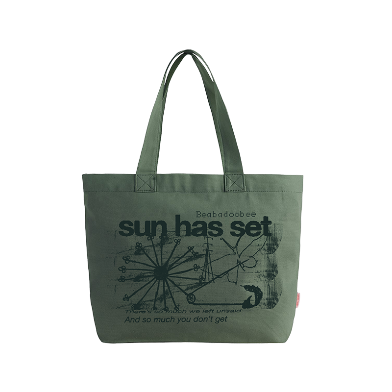 Sun Has Set Canvas Bag