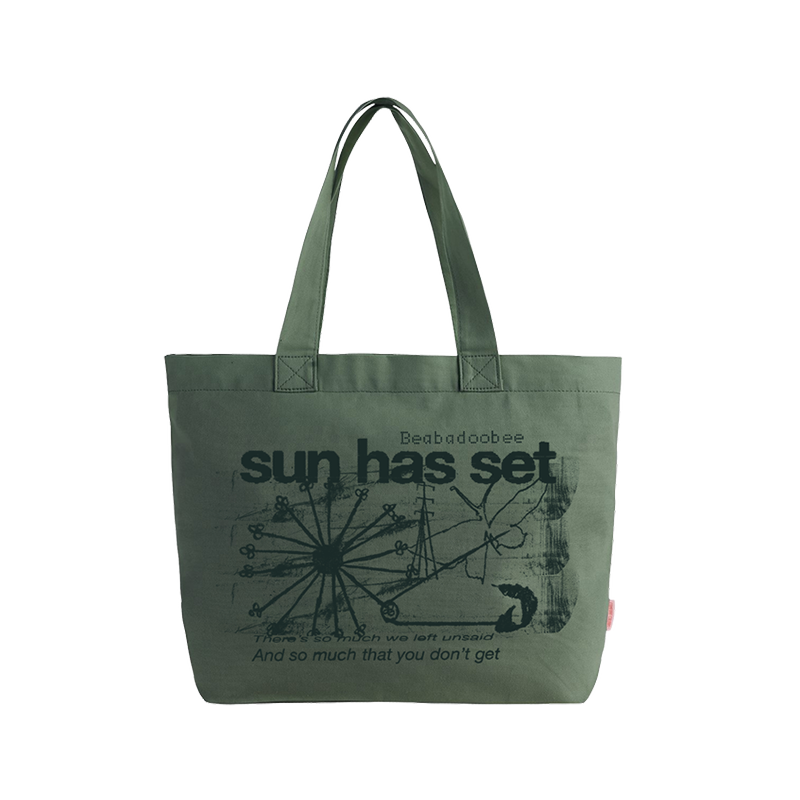 Sun Has Set Canvas Bag